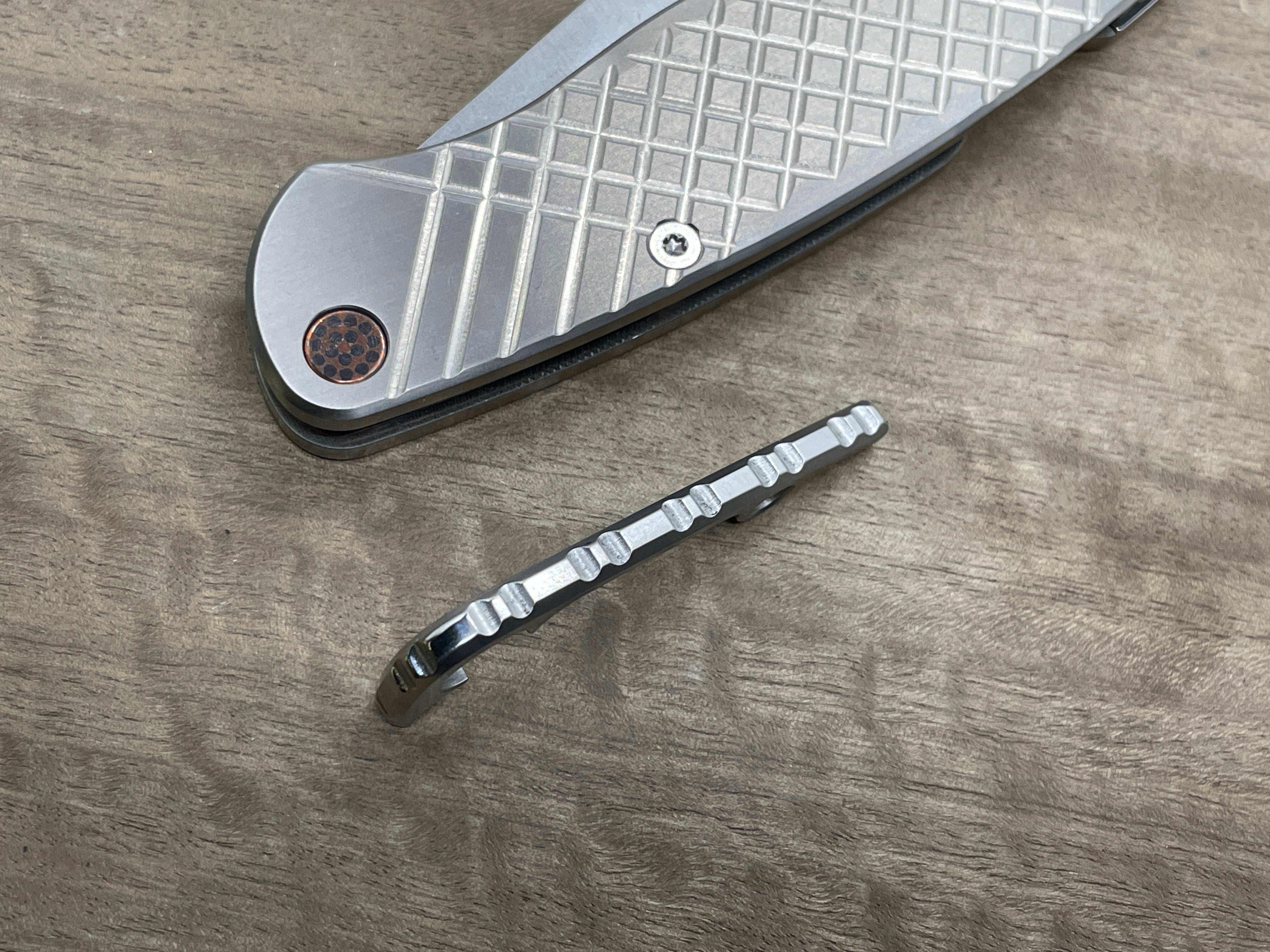 Spyderco Paramilitary 2<br>Titanium Backspacer